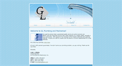Desktop Screenshot of glplumbingandmechanical.com