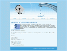 Tablet Screenshot of glplumbingandmechanical.com